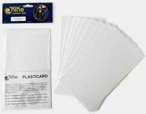 GF9 Plasticard Variety Pack 9 Pieces