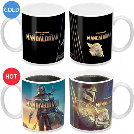 Coffee Mug Heat Change Star Wars the Mandalorian