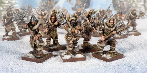 Kings of War: Northern Alliance Clansmen Regiment with Two-Handed Weapons