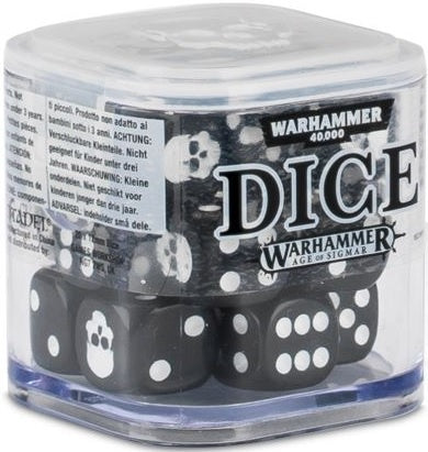 Warhammer Dice Cube Black