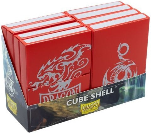 Deck Box Dragon Shield Cube Shell Red