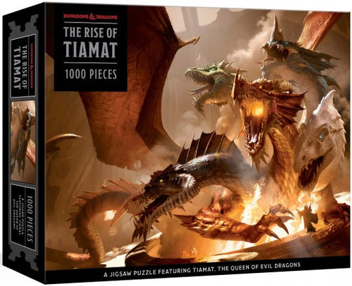 D&D Dungeons and Dragons The Rise Of Tiamat Dragon Puzzle