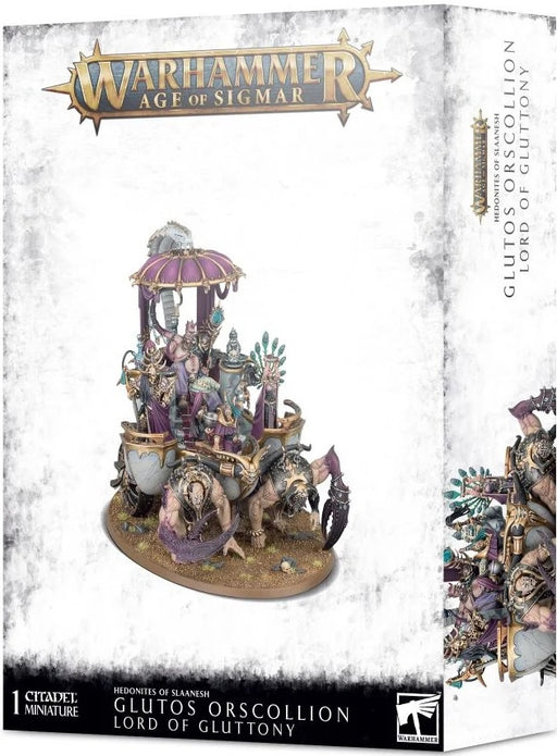 Age of Sigmar Hedonites of Slaanesh Glutos Orscollion, Lord of Gluttony