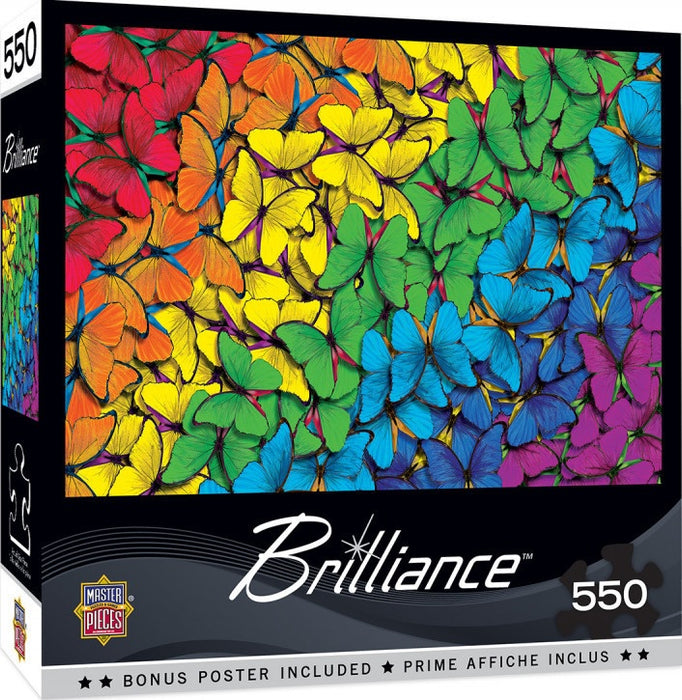 Masterpieces Puzzle Brilliance Collection Fluttering Rainbow Puzzle 550 pieces Jigsaw Puzzl