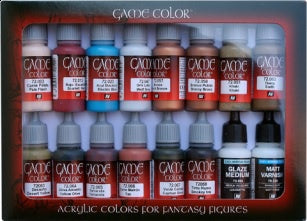 Vallejo Paint 17ml Bottle Orcs & Goblins Game Color Paint Set (8 Colors) 