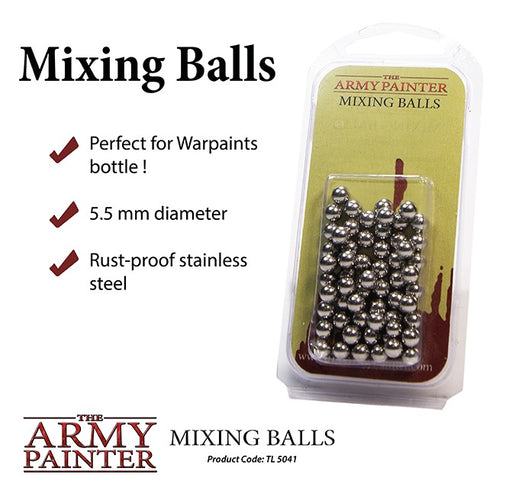 Army Painter Paint Mixing Balls Stainless Steel TL5041