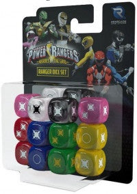 Power Rangers Heroes of the Grid Ranger Dice Set