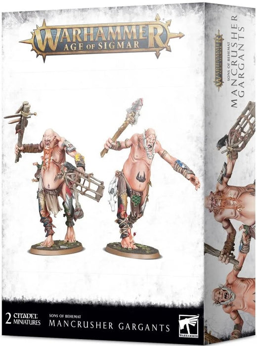 Age of Sigmar Sons of Behemat Mancrusher Gargants 93-03