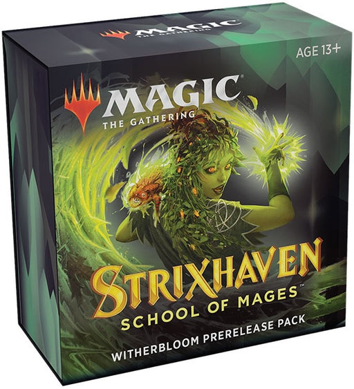 Magic the Gathering Strixhaven School of Mages Prerelease Pack Witherbloom