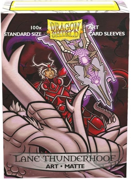 Dragon Shield Sleeves Box 100 MATTE Art Thunderhoof Portrait