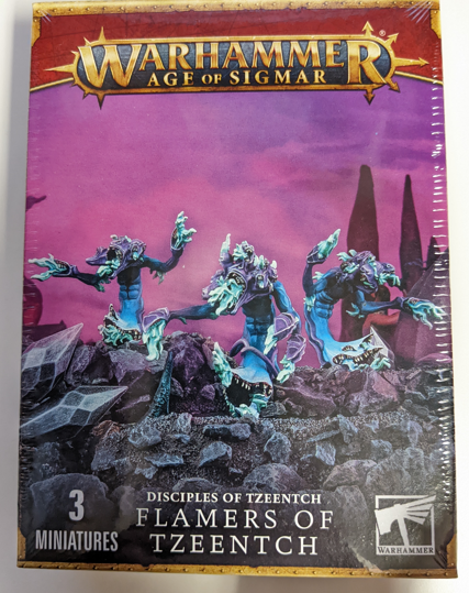 Warhammer 40K Chaos Daemons: Flamers of Tzeentch 97-13