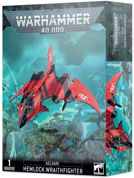 Warhammer 40K Eldar: Eldar Hemlock Wraithfighter/Crimson Hunter 46-14