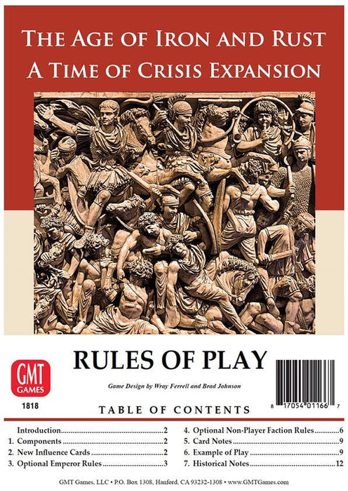 Time of Crisis The Age of Iron & Rust Expansion